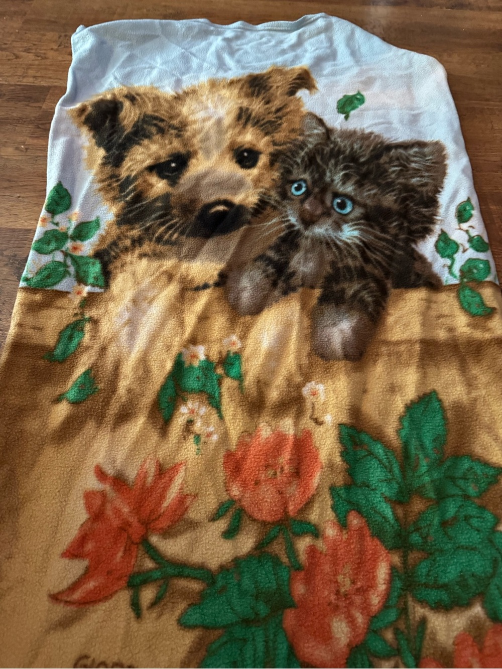 Humane Society Blanket Throw Dog & cat gift for donating by Giordano